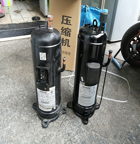 进贤中央空调压缩机的更换维修